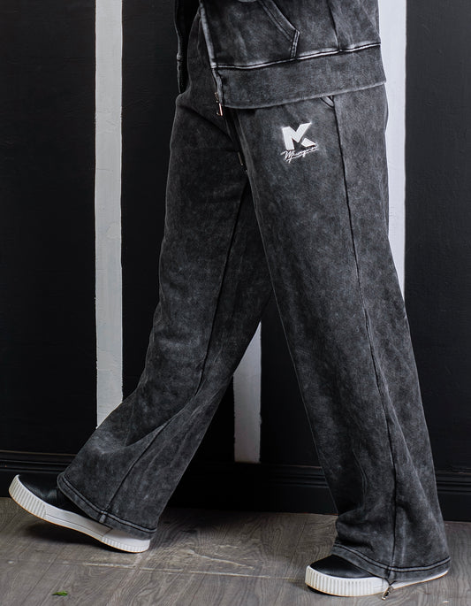 Sweat Pants - Grey Snow Wash