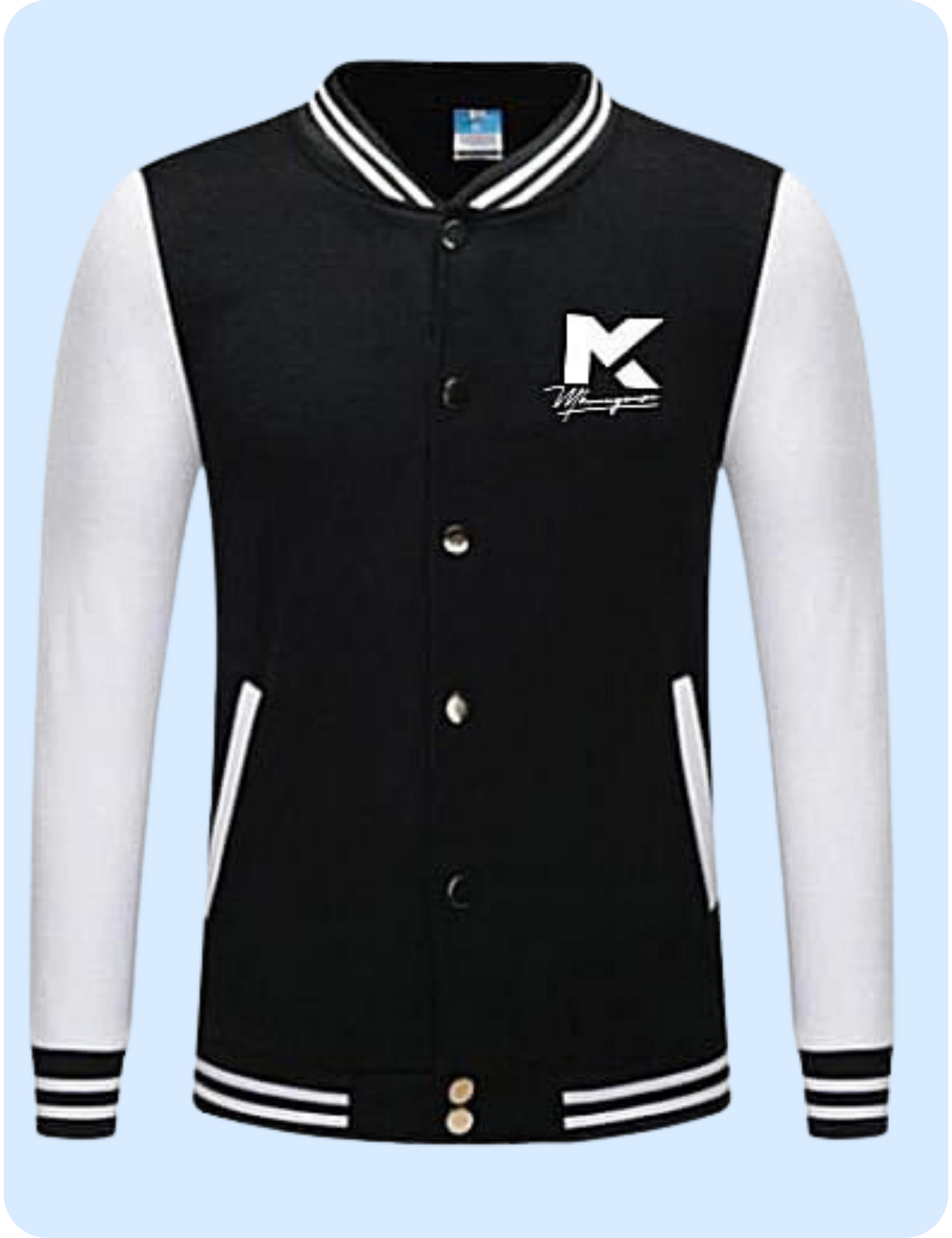 Black & White Bomber Jacket