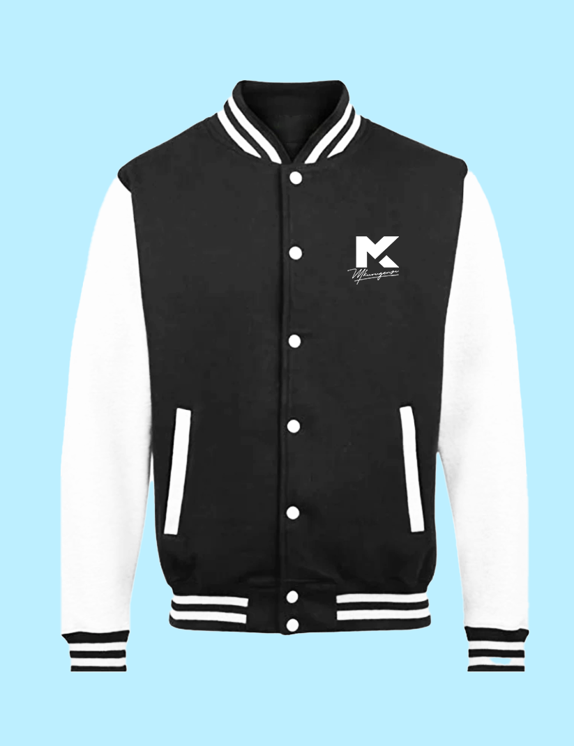 Black & White Bomber Jacket